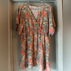 Rewind Floral Patterned Dress